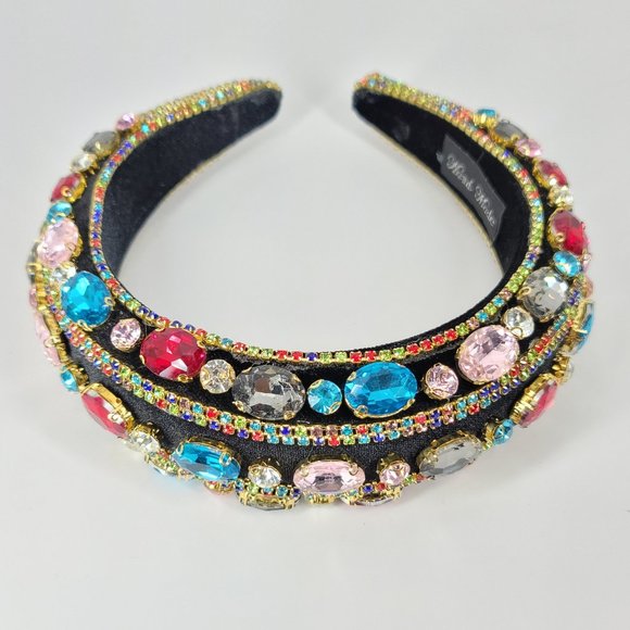 NWT Glam Statement Bling Headband Hair Accessory - Picture 3 of 9